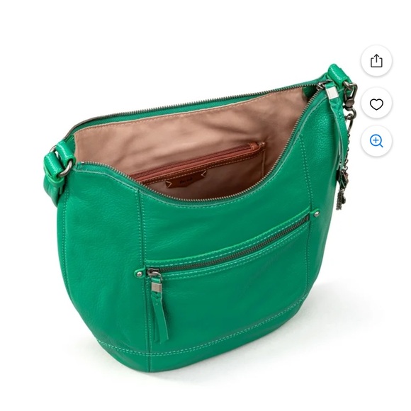 Green Leather Hobo Bag - Picture 3 of 8